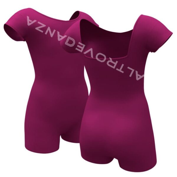 body danza a pantaloncino ptx2313