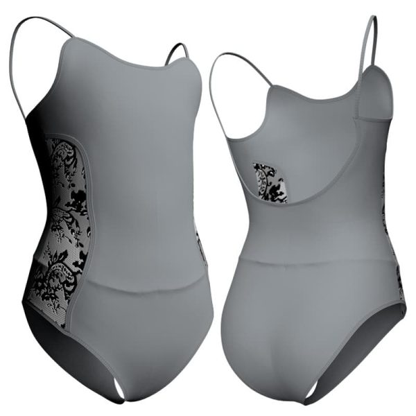 body danza bretelle con inserto belen pbe26291