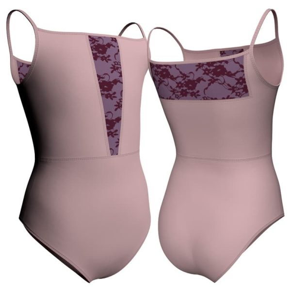 body danza bretelle con inserto belen pro plb1171