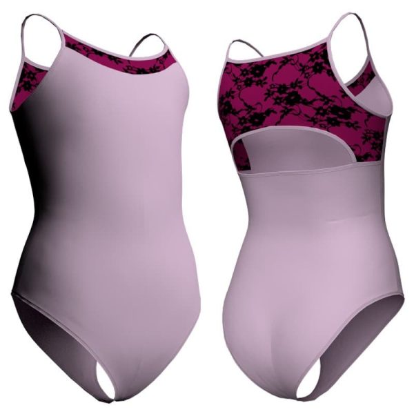 body danza bretelle con inserto belen pro plb1291