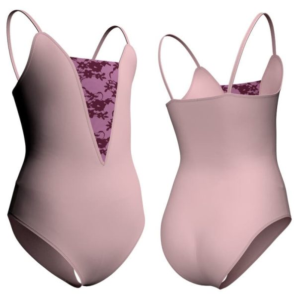 body danza bretelle con inserto belen pro plb2618