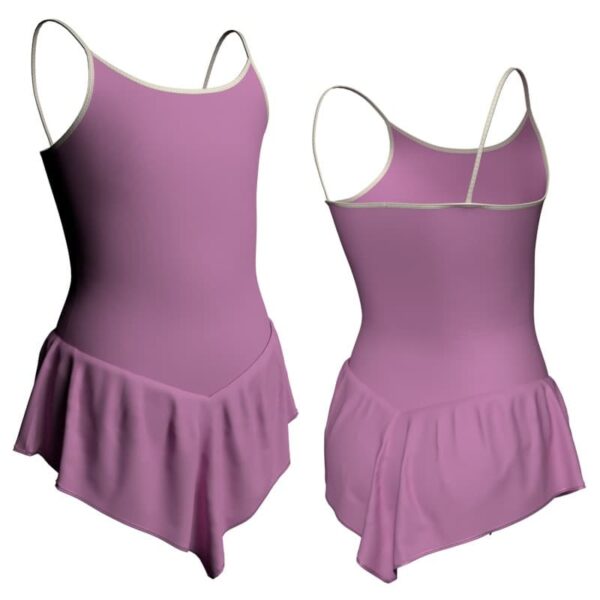 body danza con gonnellino a bretelle sk714lcl399