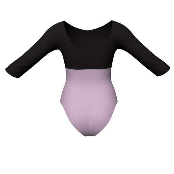 body danza in belen pro maniche 3 4 con inserto pla1281