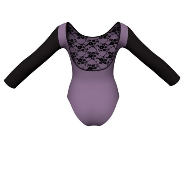 body danza in belen pro maniche lunghe con inserto pla411t3