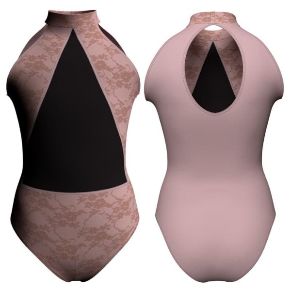 body danza in belen pro senza maniche con inserto pla119ss1