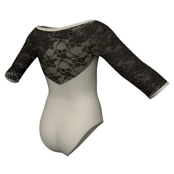 body danza inserti in pizzo at105pz1