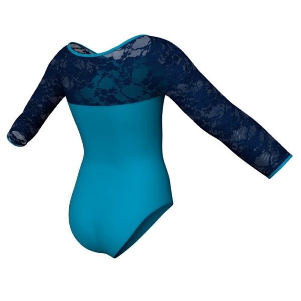 body danza inserti in pizzo atx205pz1