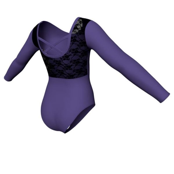 body danza inserti in pizzo atx228pz3