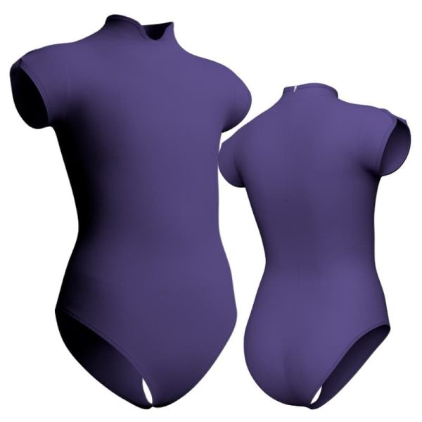 body danza maniche aletta con inserto plc26012