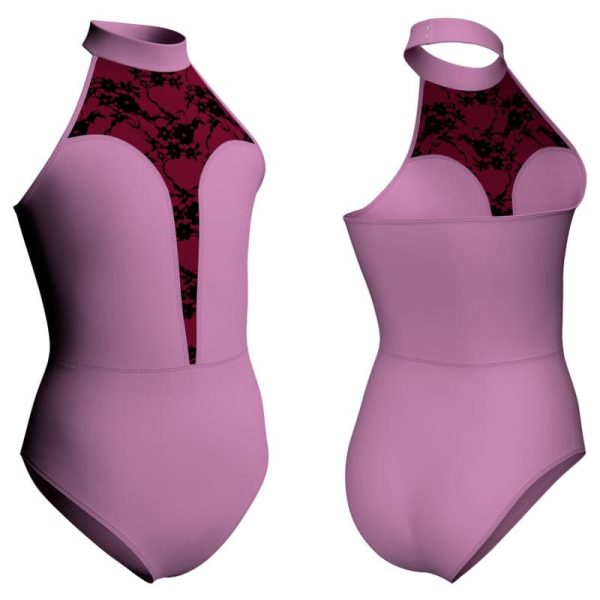 body danza scollo americana con inserto belen pro plb1182