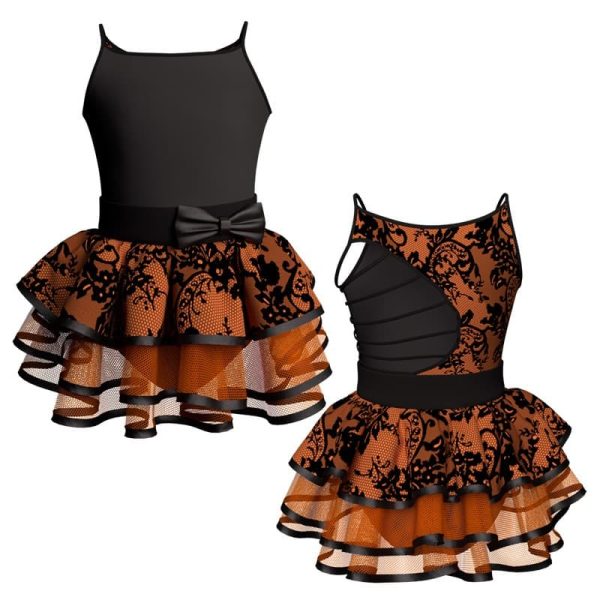 costume balletto bretelle con inserto belen pro ves109111