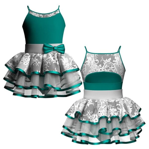 costume balletto bretelle con inserto belen pro ves129