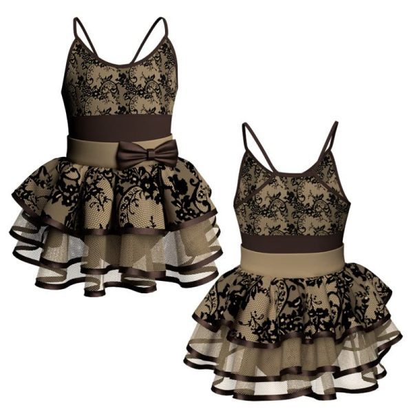 costume balletto bretelle con inserto belen pro ves229 1