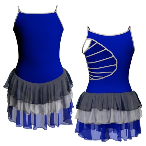 costume balletto bretelle con inserto yuh1091