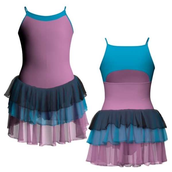 costume balletto bretelle con inserto yuh1291