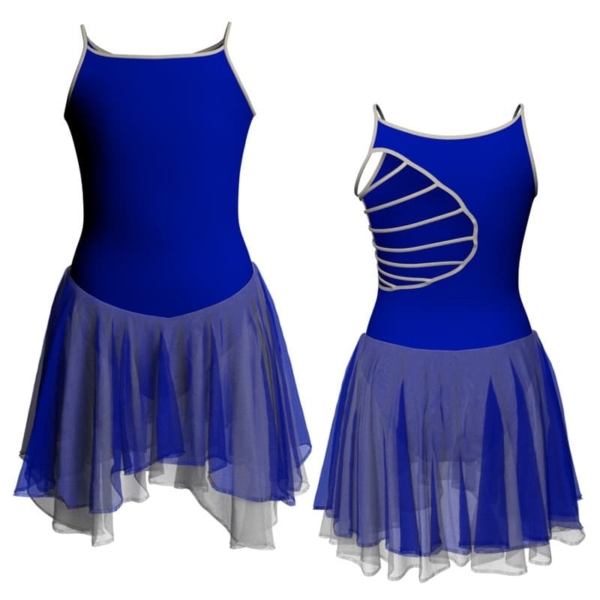 costume balletto bretelle con inserto yuk109