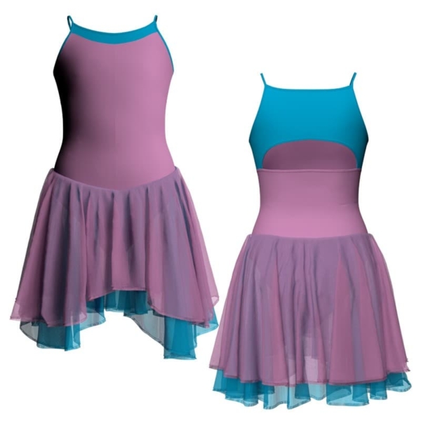 costume balletto bretelle con inserto yuk129