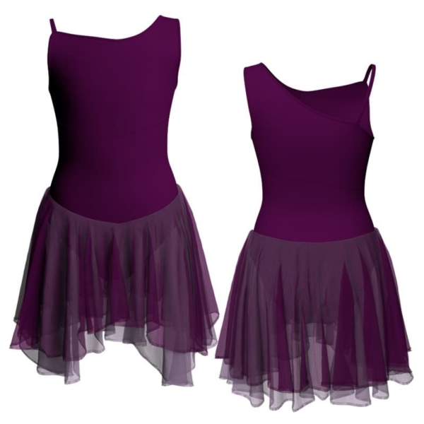 costume balletto bretelle con inserto yuk226