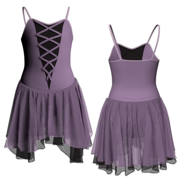 costume balletto bretelle con inserto yuk25271