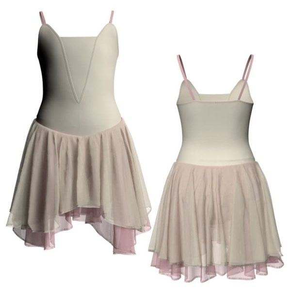 costume balletto bretelle con inserto yuk26181