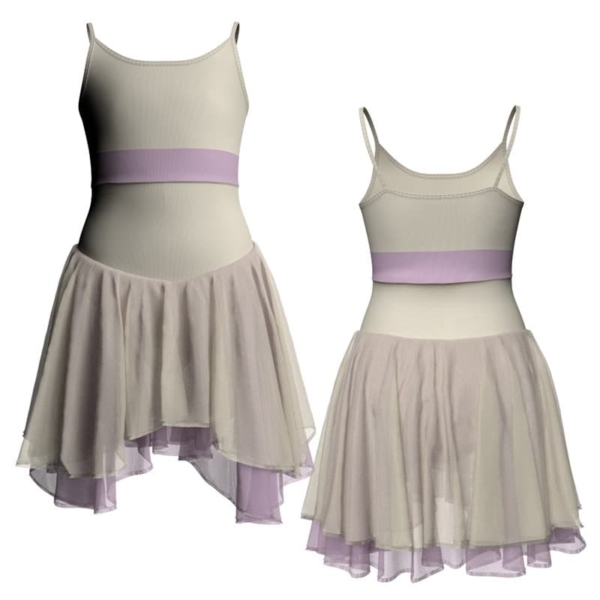 costume balletto bretelle con inserto yuk28151