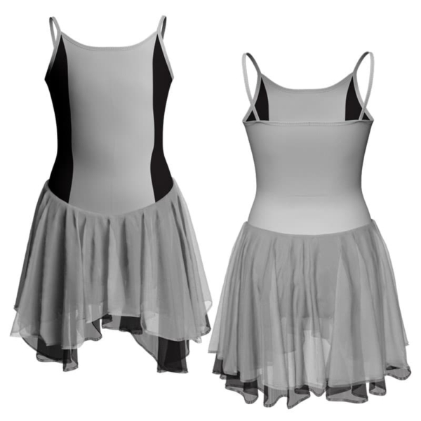 costume balletto bretelle con inserto yuk400t1