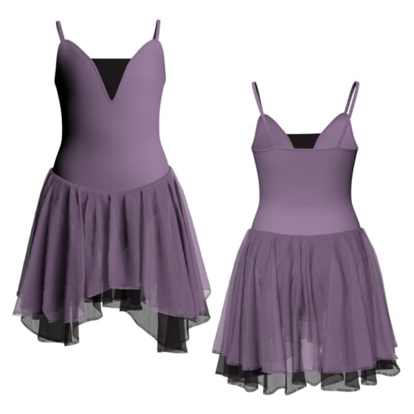 costume balletto bretelle con inserto yuk40v1