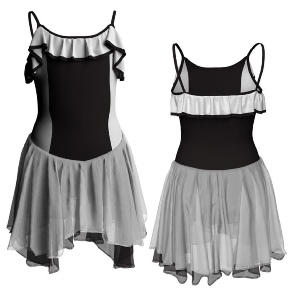 costume balletto bretelle con inserto yuk7y