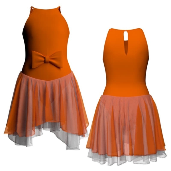 costume balletto bretelle con inserto yukm10001