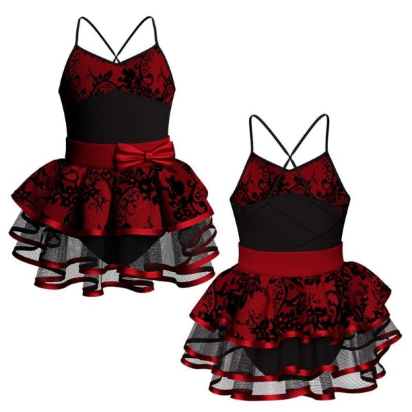 costume balletto bretelle con intreccio dietro belen pro ves42833