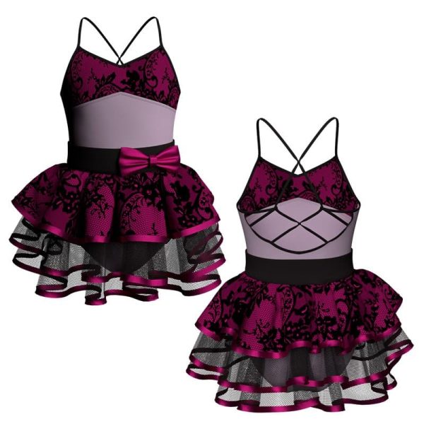 costume balletto bretelle con intreccio dietro belen pro ves42888