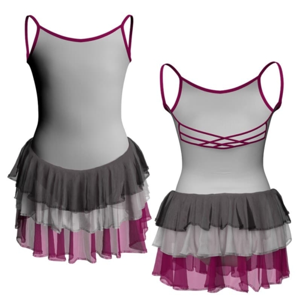 costume balletto bretelle con intreccio dietro yuh1014