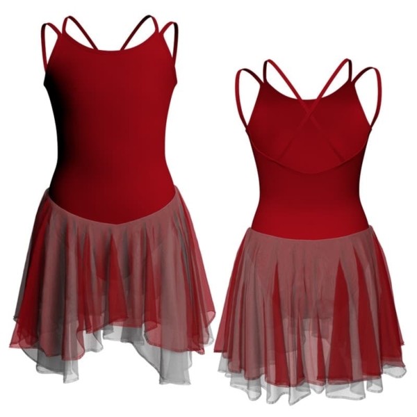 costume balletto bretelle con intreccio dietro yuk20271