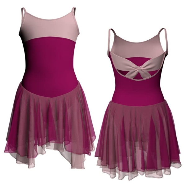 costume balletto bretelle con intreccio dietro yuk504