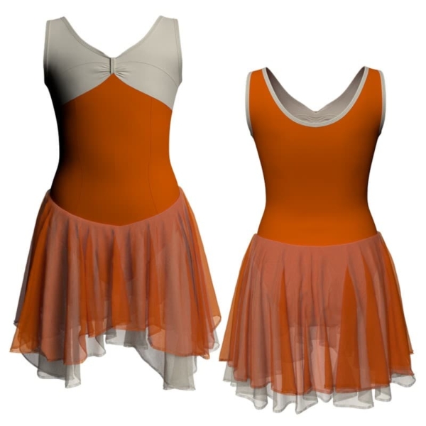 costume balletto canotta con inserto yuk425