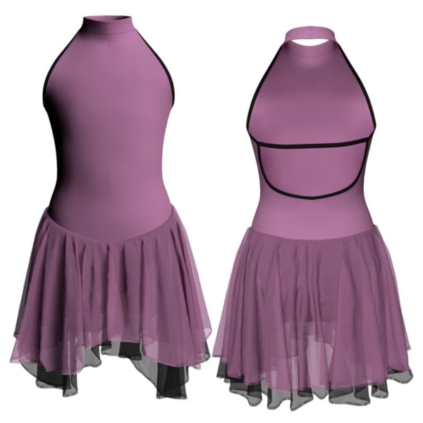 costume balletto canotta scollo americana yuk513