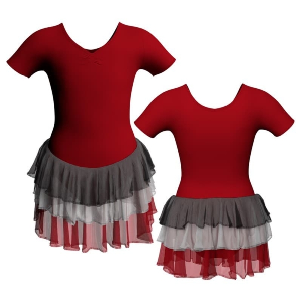 costume balletto manica corta yuh1008