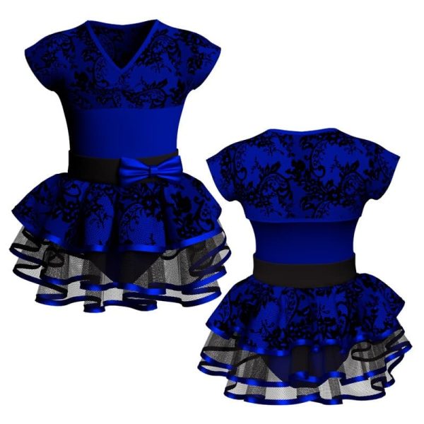 costume balletto maniche aletta con inserto belen pro ves122111