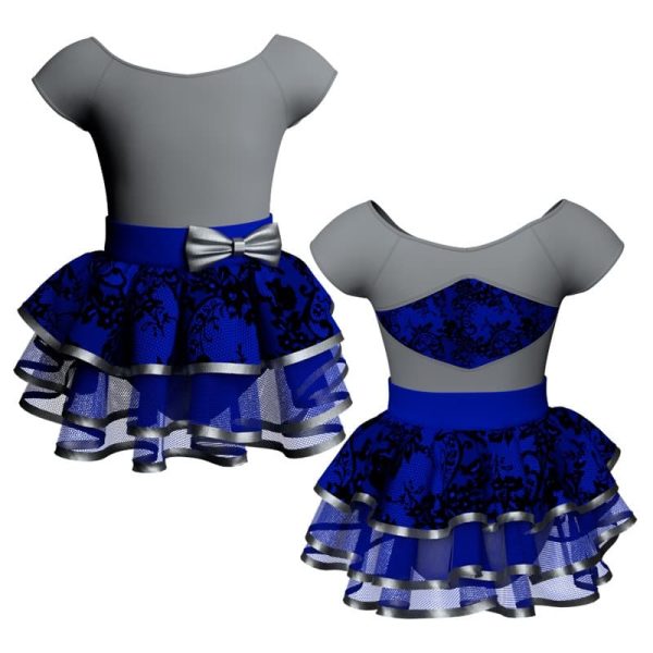 costume balletto maniche aletta con inserto belen pro ves240