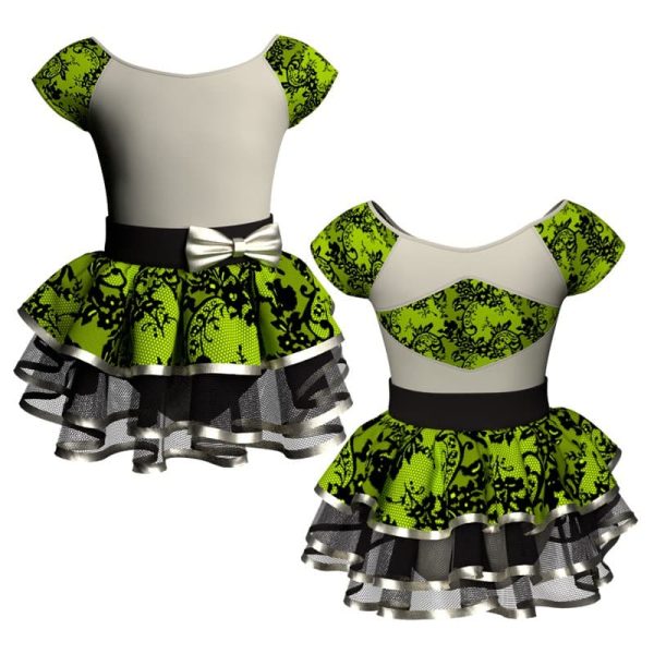 costume balletto maniche aletta con inserto belen pro ves240t