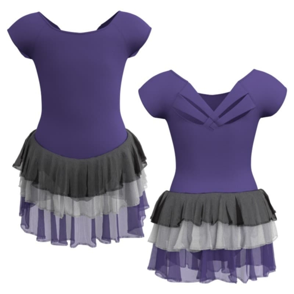 costume balletto maniche aletta con inserto yuh2121