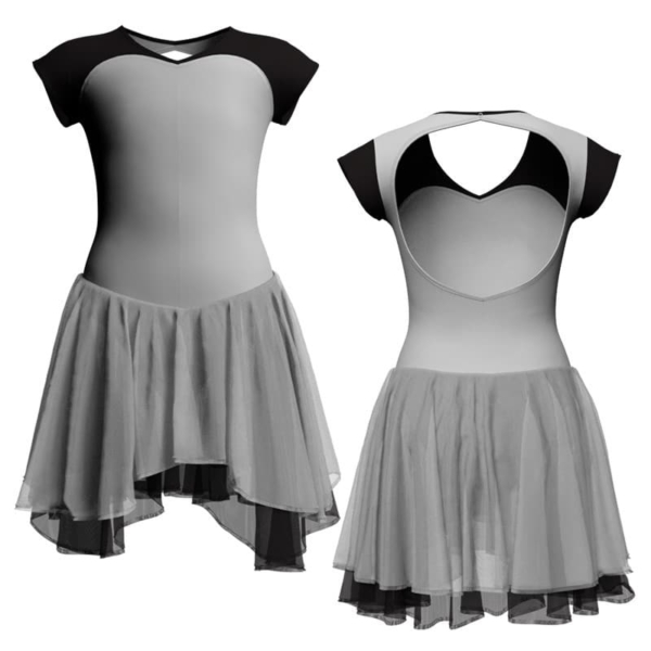 costume balletto maniche aletta con inserto yuk126ss