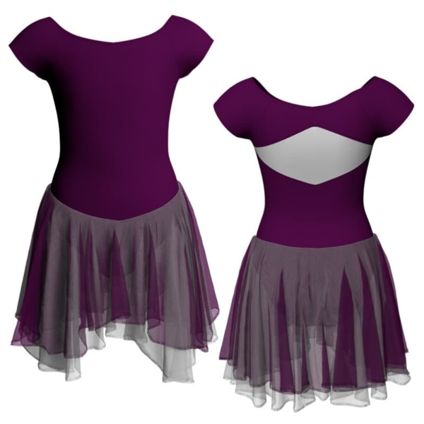 costume balletto maniche aletta con inserto yuk240