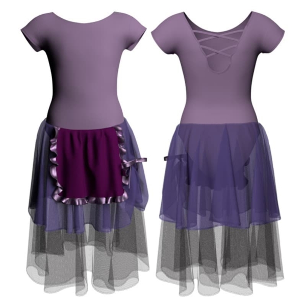 costume balletto maniche aletta yuc216