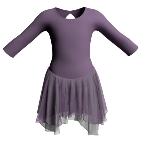 costume balletto maniche lunghe con inserto yuk1022