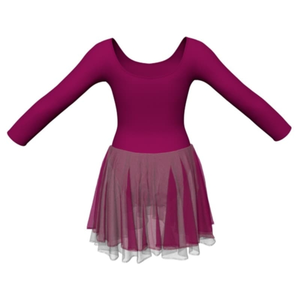 costume balletto maniche lunghe yuk4051