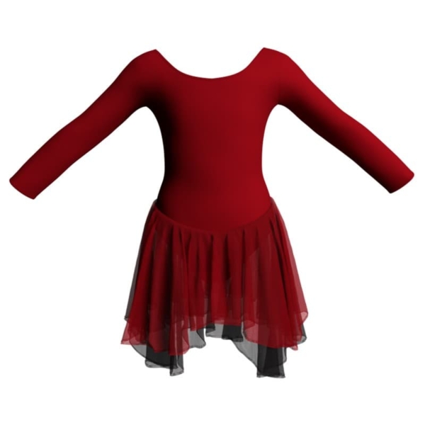 costume balletto maniche lunghe yuk4112