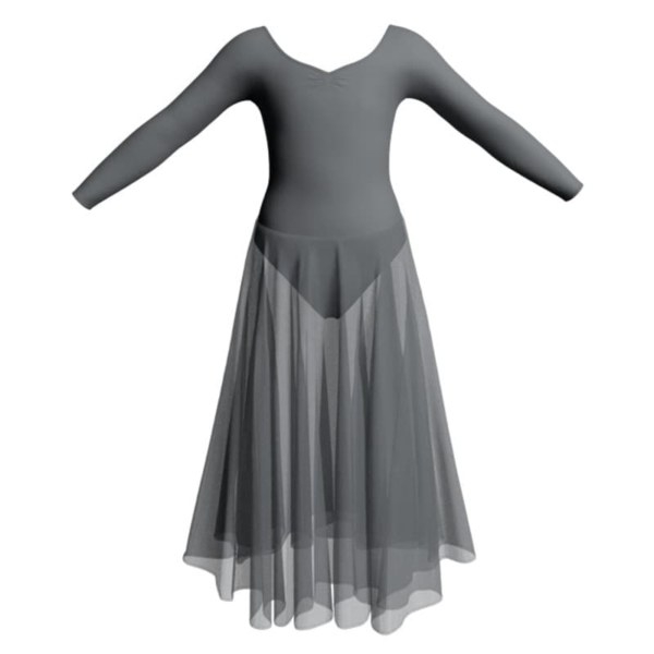 costume balletto maniche lunghe yul3004