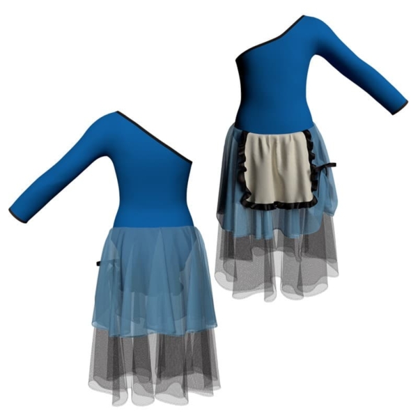 costume balletto monospalla yuc9991