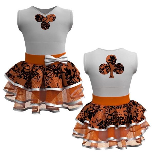 costume balletto senza manica con inserto belen pro ves11211